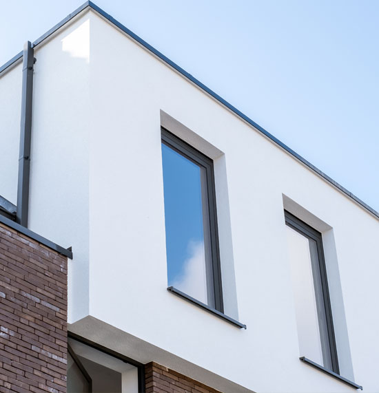 Gevelbepleistering Gevelpunt